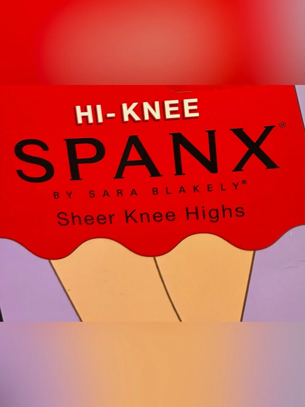 SPANX Sheer Knee Highs 2 Pair Black + 2  nude/one pair topless knee highs brown
